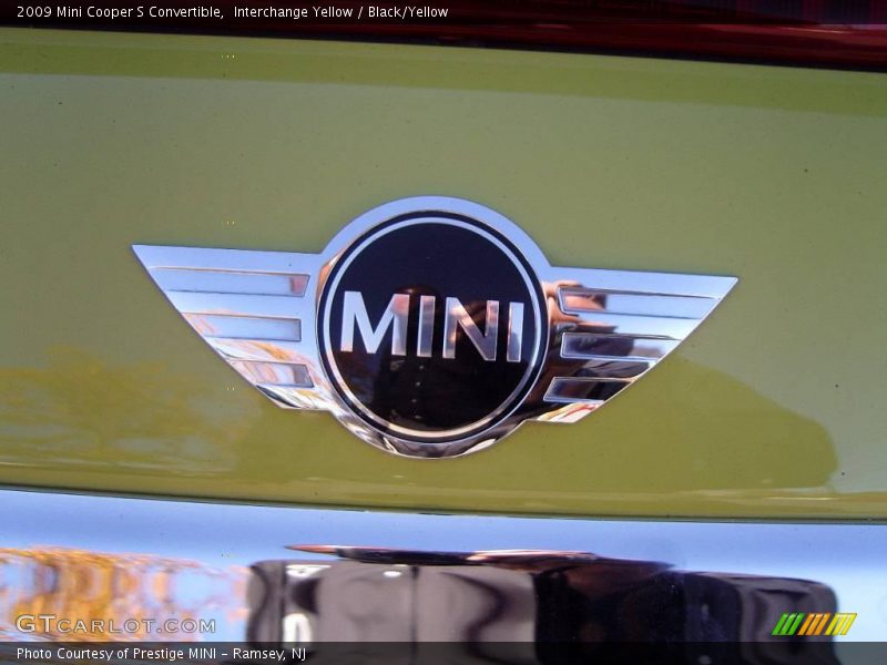 Interchange Yellow / Black/Yellow 2009 Mini Cooper S Convertible