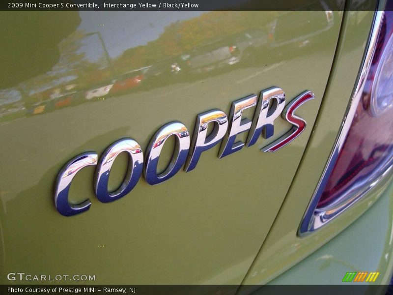Interchange Yellow / Black/Yellow 2009 Mini Cooper S Convertible