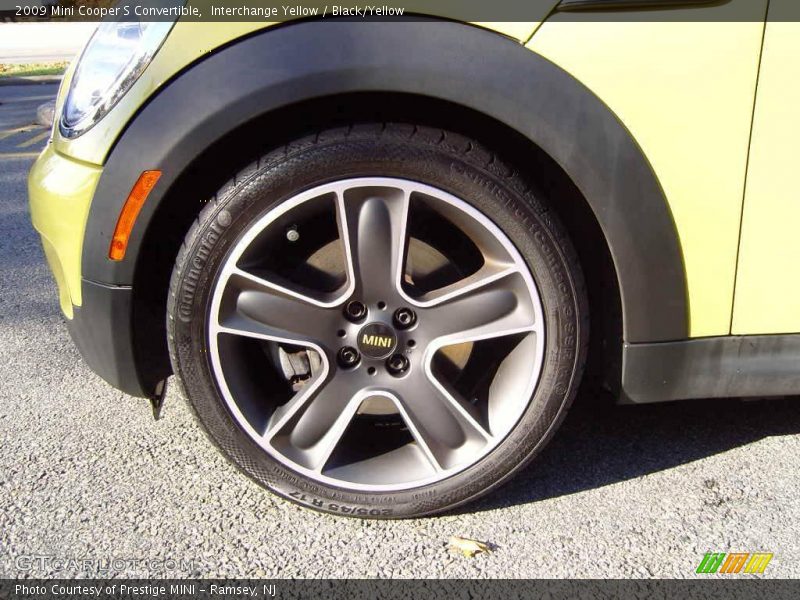 Interchange Yellow / Black/Yellow 2009 Mini Cooper S Convertible