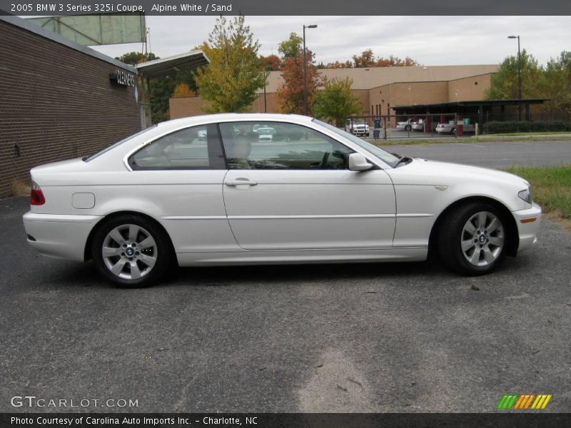 Alpine White / Sand 2005 BMW 3 Series 325i Coupe