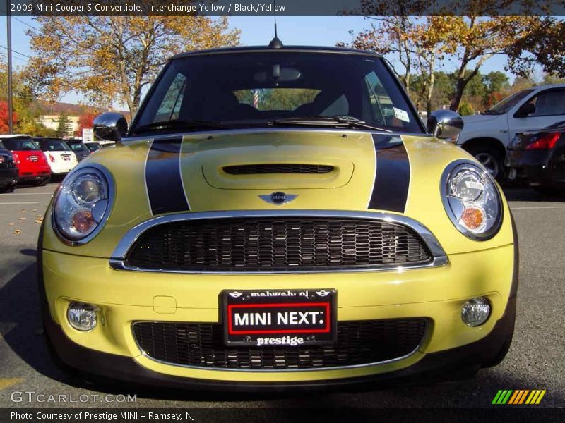 Interchange Yellow / Black/Yellow 2009 Mini Cooper S Convertible