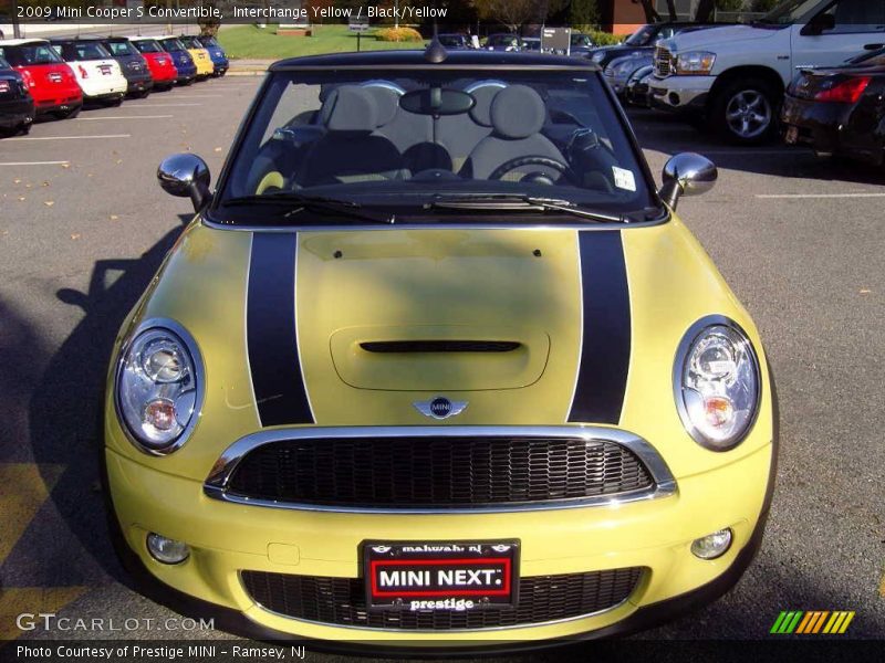 Interchange Yellow / Black/Yellow 2009 Mini Cooper S Convertible