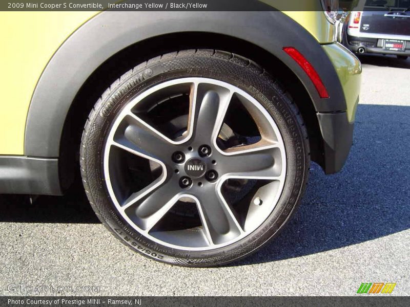 Interchange Yellow / Black/Yellow 2009 Mini Cooper S Convertible