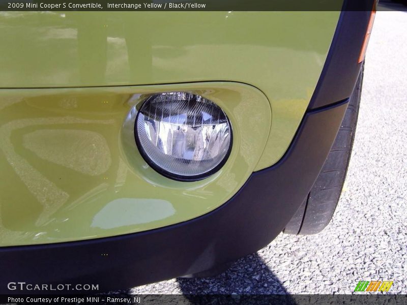 Interchange Yellow / Black/Yellow 2009 Mini Cooper S Convertible