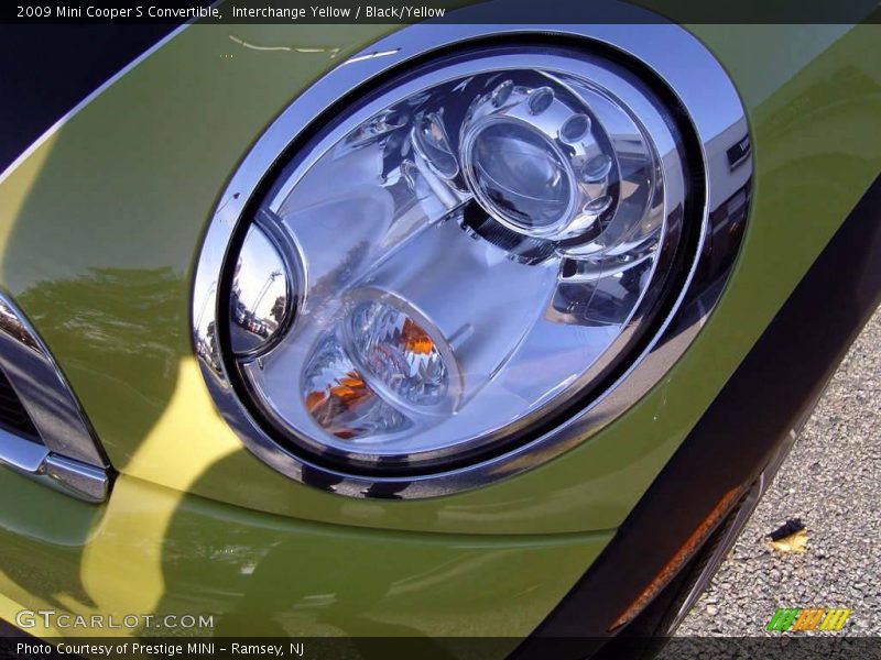Interchange Yellow / Black/Yellow 2009 Mini Cooper S Convertible