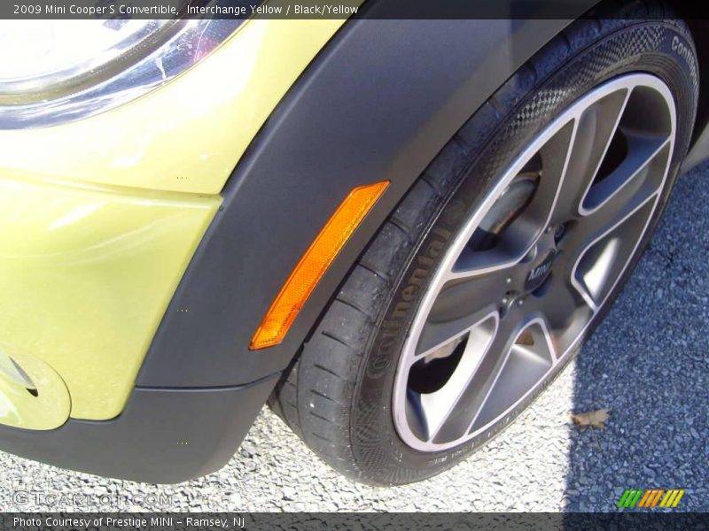 Interchange Yellow / Black/Yellow 2009 Mini Cooper S Convertible