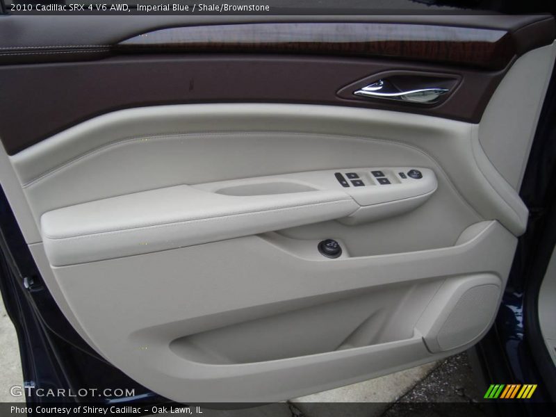 Imperial Blue / Shale/Brownstone 2010 Cadillac SRX 4 V6 AWD