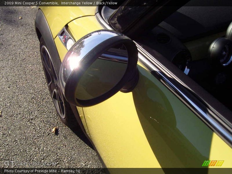 Interchange Yellow / Black/Yellow 2009 Mini Cooper S Convertible