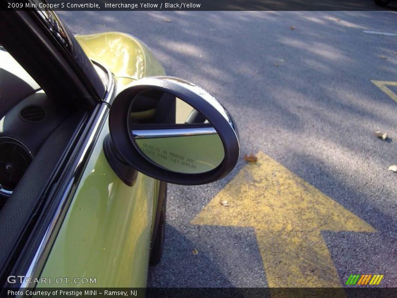 Interchange Yellow / Black/Yellow 2009 Mini Cooper S Convertible