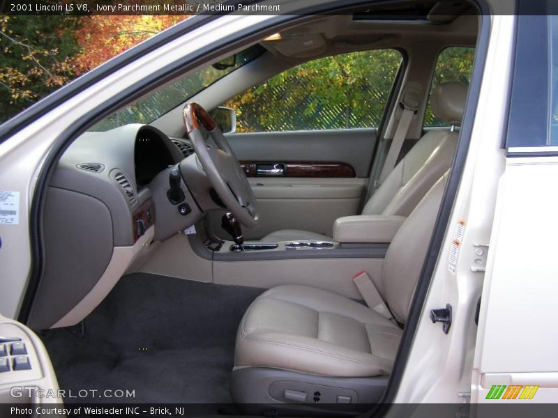 Ivory Parchment Metallic / Medium Parchment 2001 Lincoln LS V8