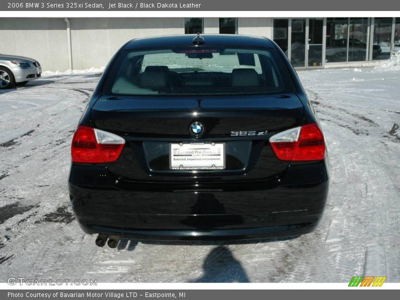 Jet Black / Black Dakota Leather 2006 BMW 3 Series 325xi Sedan