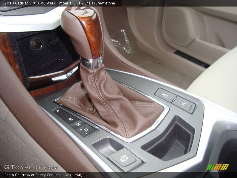 Imperial Blue / Shale/Brownstone 2010 Cadillac SRX 4 V6 AWD