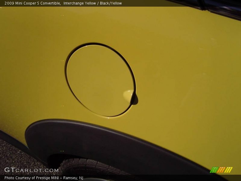 Interchange Yellow / Black/Yellow 2009 Mini Cooper S Convertible