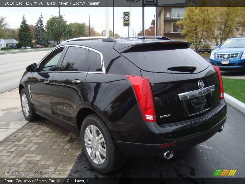Black Raven / Ebony/Titanium 2010 Cadillac SRX V6