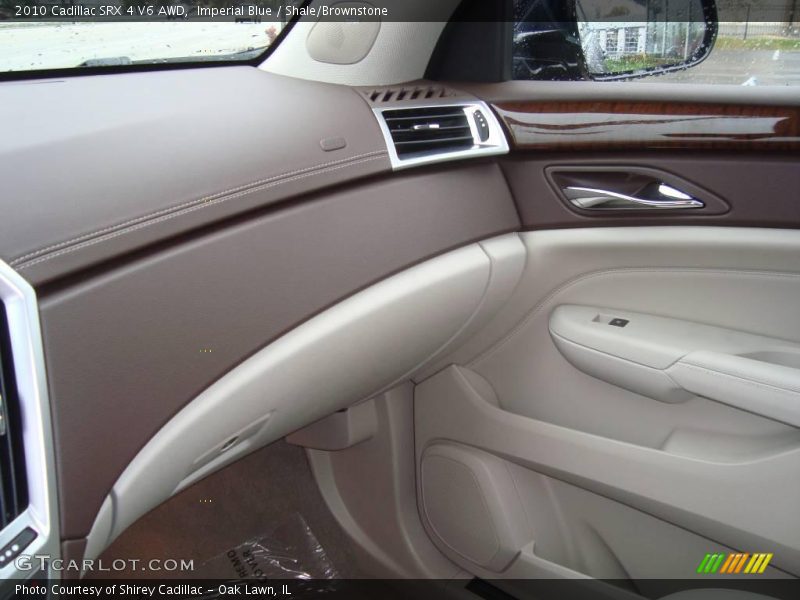 Imperial Blue / Shale/Brownstone 2010 Cadillac SRX 4 V6 AWD
