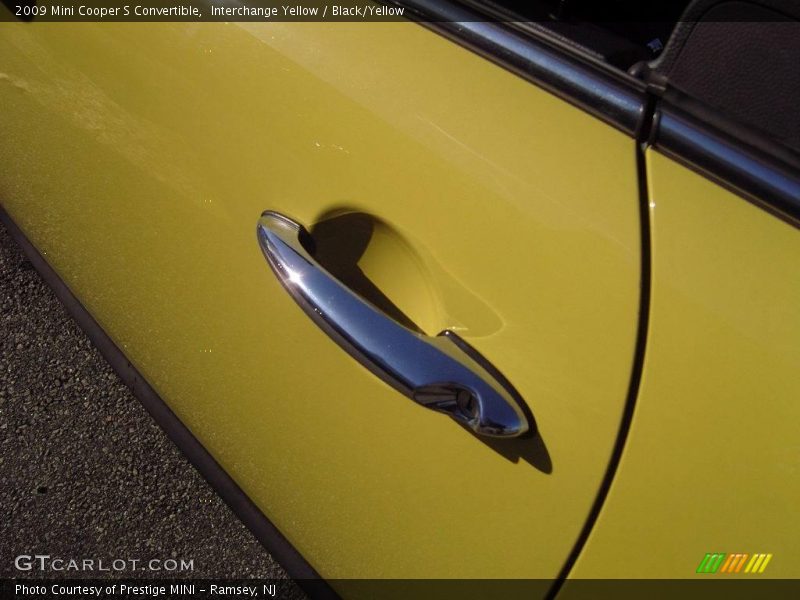 Interchange Yellow / Black/Yellow 2009 Mini Cooper S Convertible