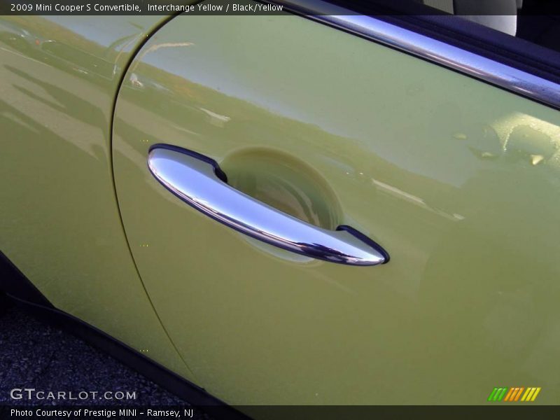 Interchange Yellow / Black/Yellow 2009 Mini Cooper S Convertible