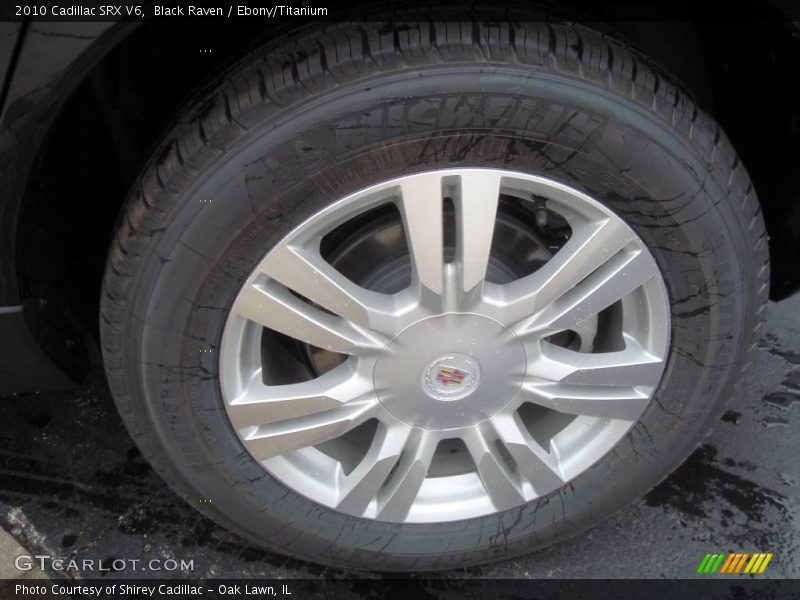 Black Raven / Ebony/Titanium 2010 Cadillac SRX V6