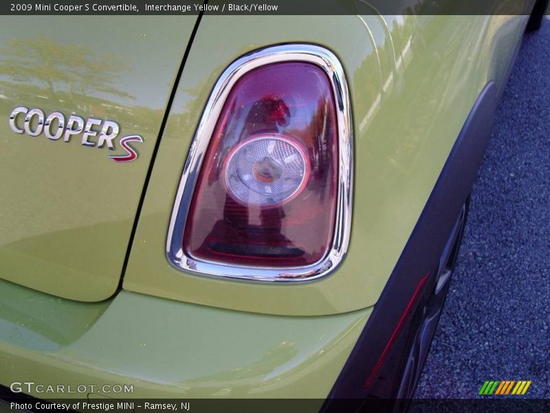 Interchange Yellow / Black/Yellow 2009 Mini Cooper S Convertible