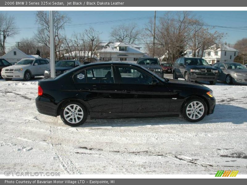 Jet Black / Black Dakota Leather 2006 BMW 3 Series 325xi Sedan