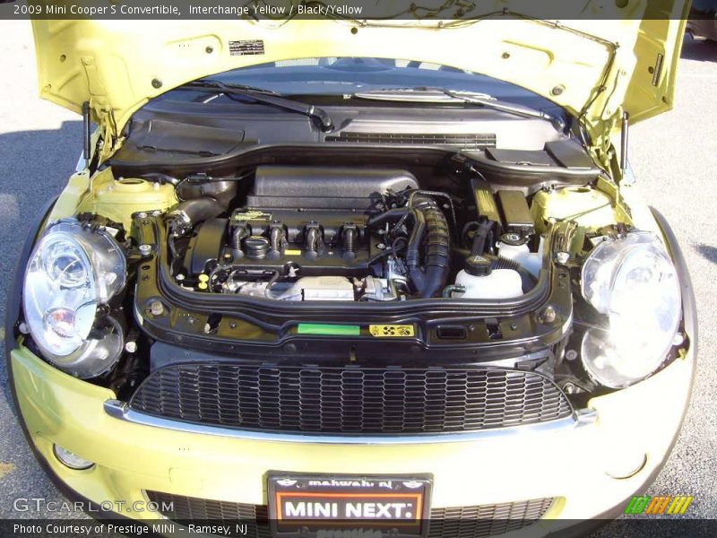  2009 Cooper S Convertible Engine - 1.6 Liter Turbocharged DOHC 16-Valve 4 Cylinder