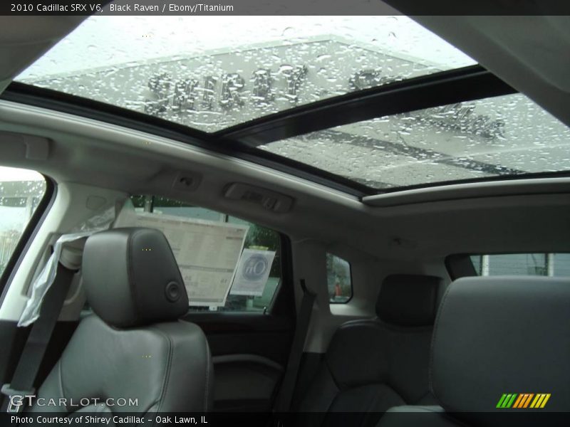 Black Raven / Ebony/Titanium 2010 Cadillac SRX V6