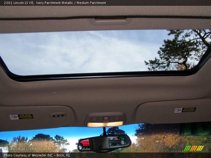 Ivory Parchment Metallic / Medium Parchment 2001 Lincoln LS V8