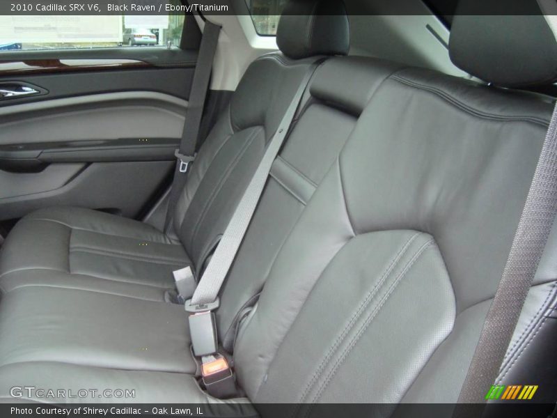 Black Raven / Ebony/Titanium 2010 Cadillac SRX V6
