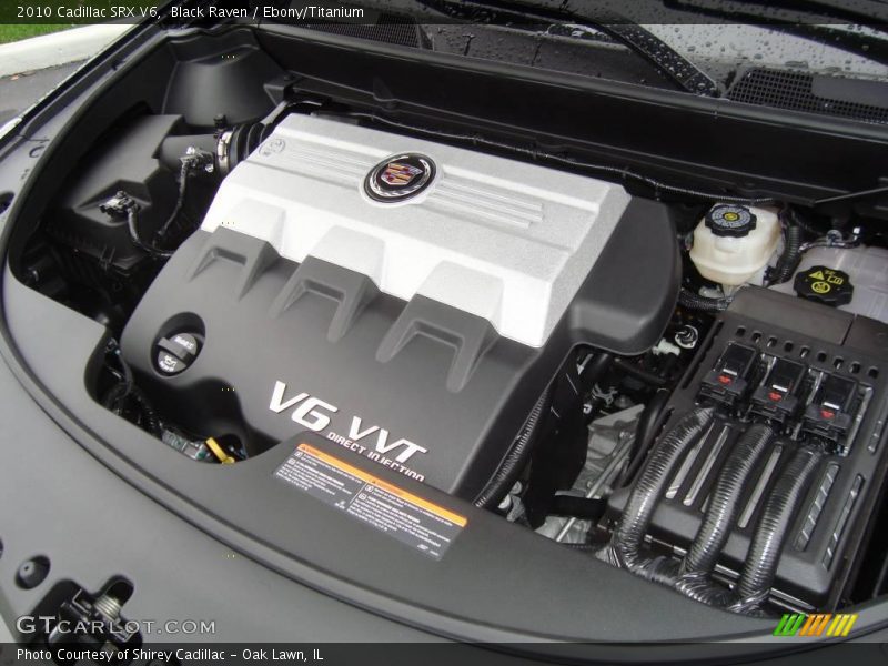 Black Raven / Ebony/Titanium 2010 Cadillac SRX V6