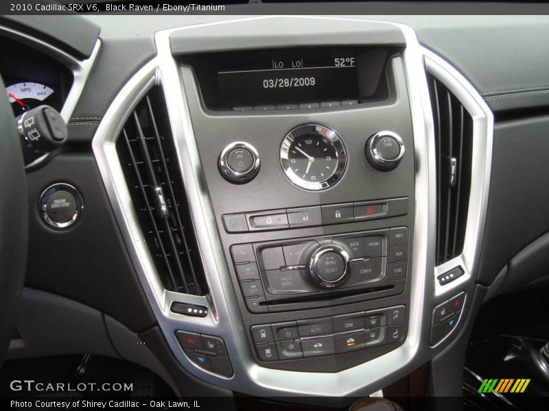 Black Raven / Ebony/Titanium 2010 Cadillac SRX V6