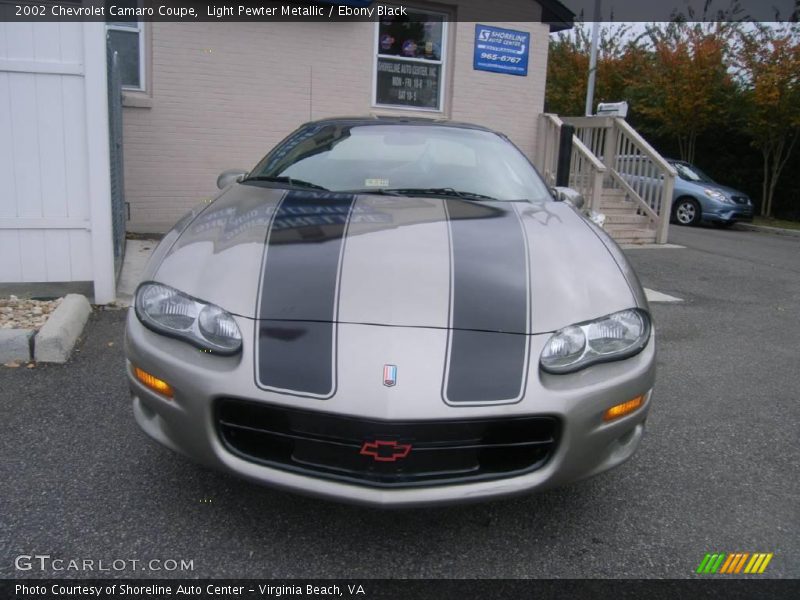 Light Pewter Metallic / Ebony Black 2002 Chevrolet Camaro Coupe