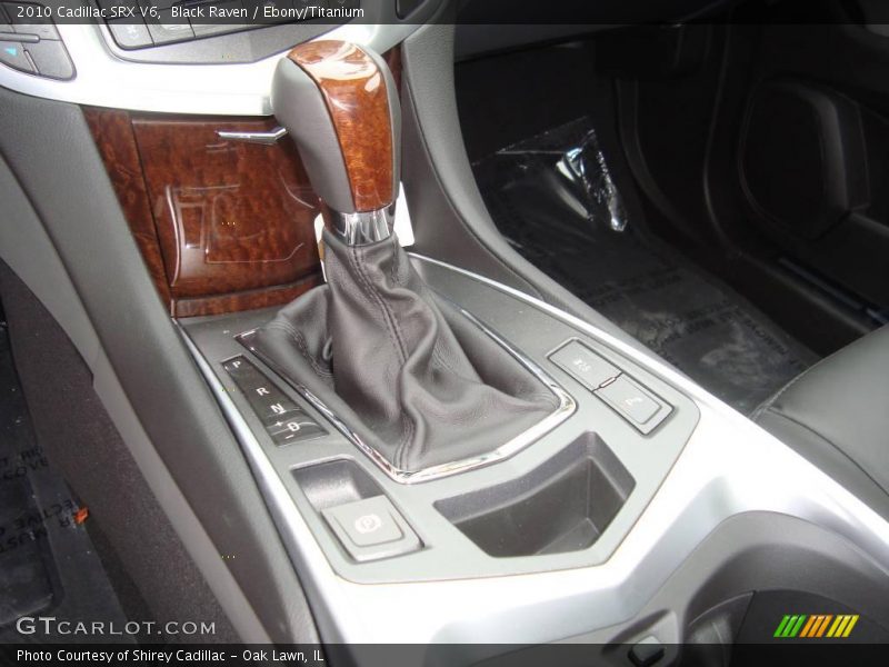 Black Raven / Ebony/Titanium 2010 Cadillac SRX V6