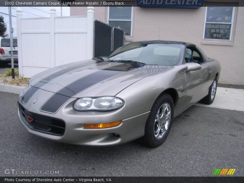 Light Pewter Metallic / Ebony Black 2002 Chevrolet Camaro Coupe