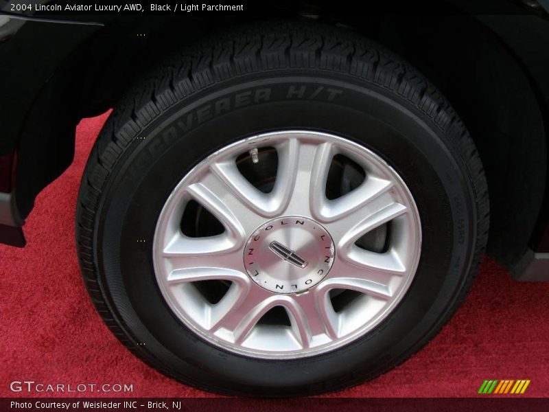 Black / Light Parchment 2004 Lincoln Aviator Luxury AWD