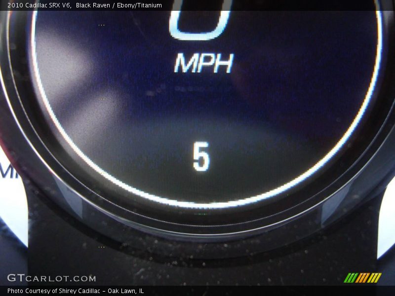 Black Raven / Ebony/Titanium 2010 Cadillac SRX V6