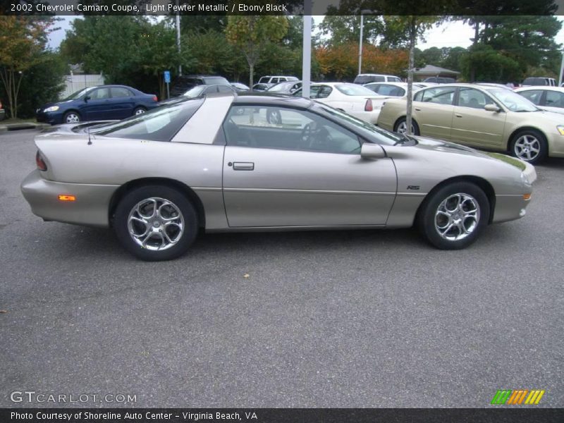 Light Pewter Metallic / Ebony Black 2002 Chevrolet Camaro Coupe