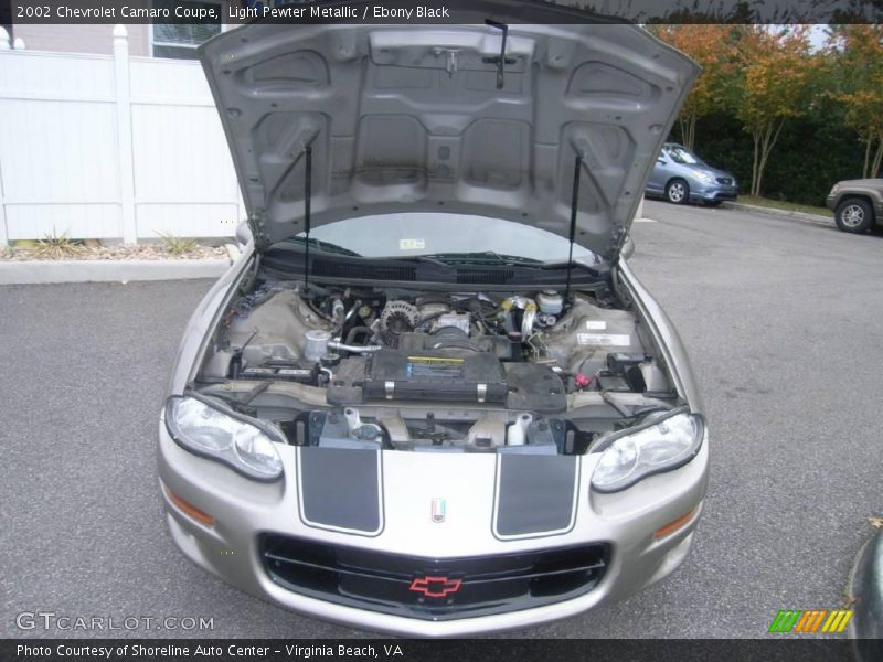 Light Pewter Metallic / Ebony Black 2002 Chevrolet Camaro Coupe