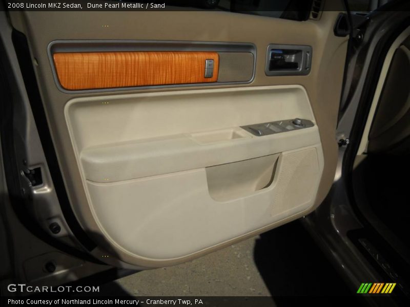 Dune Pearl Metallic / Sand 2008 Lincoln MKZ Sedan