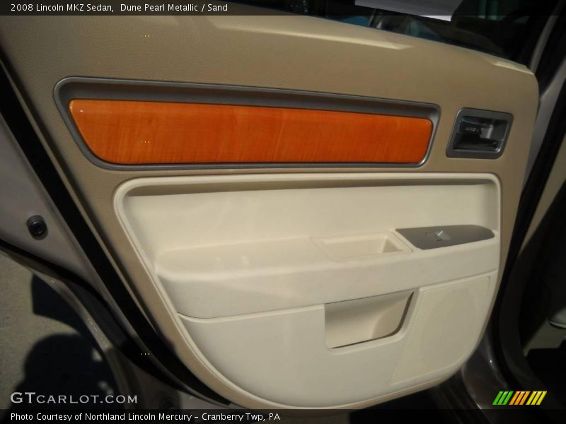 Dune Pearl Metallic / Sand 2008 Lincoln MKZ Sedan