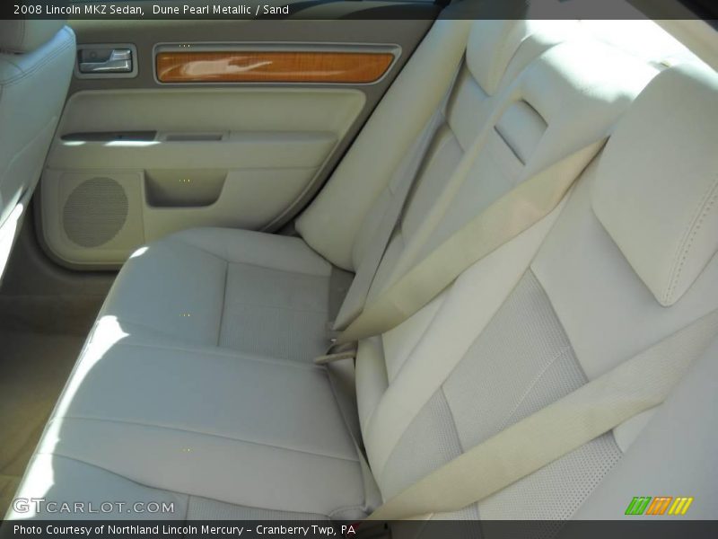 Dune Pearl Metallic / Sand 2008 Lincoln MKZ Sedan