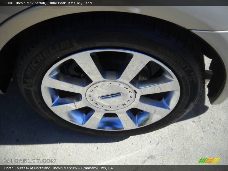 Dune Pearl Metallic / Sand 2008 Lincoln MKZ Sedan