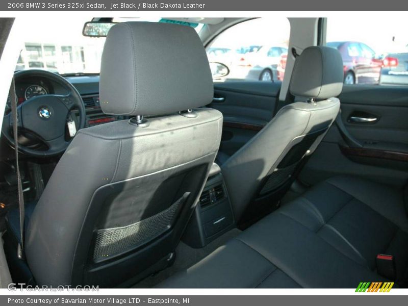 Jet Black / Black Dakota Leather 2006 BMW 3 Series 325xi Sedan