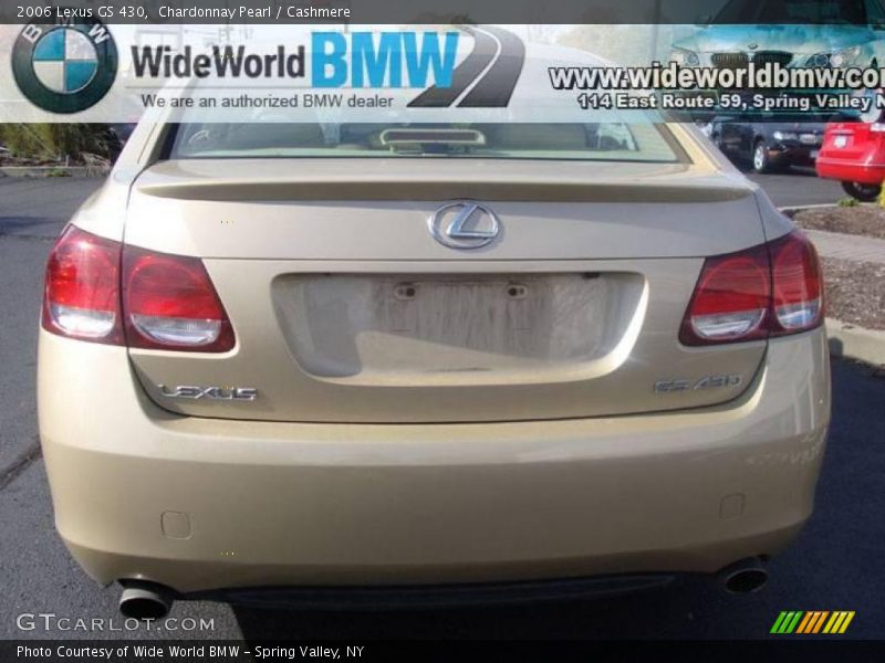 Chardonnay Pearl / Cashmere 2006 Lexus GS 430