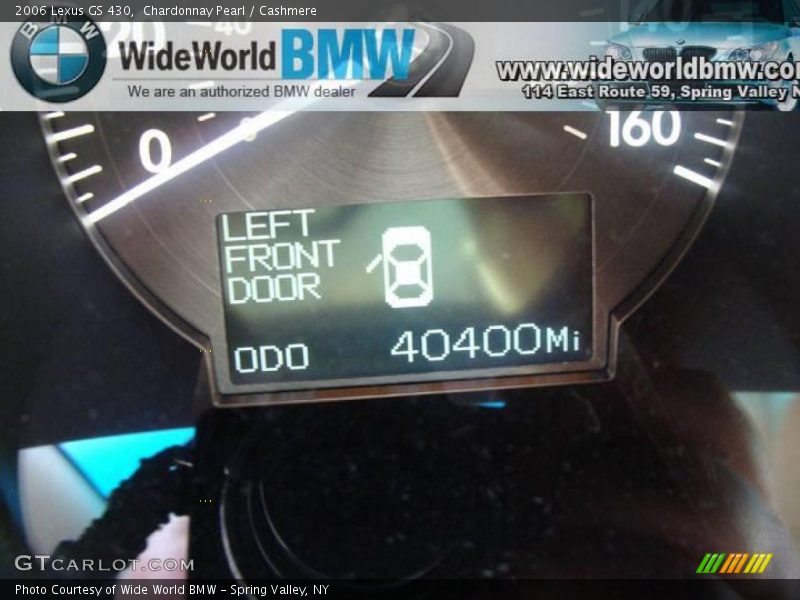 Chardonnay Pearl / Cashmere 2006 Lexus GS 430