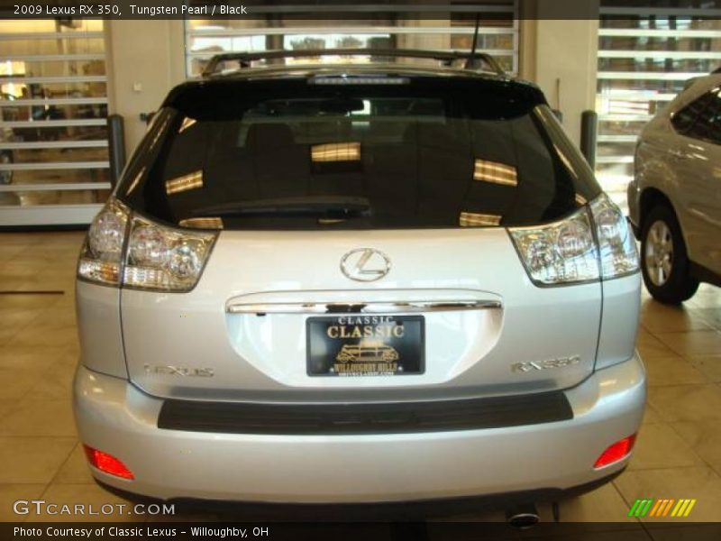 Tungsten Pearl / Black 2009 Lexus RX 350