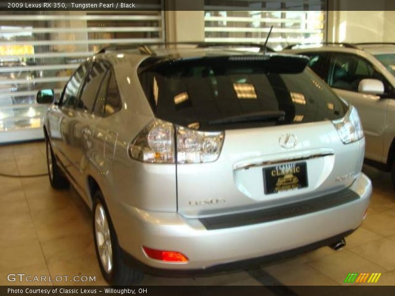 Tungsten Pearl / Black 2009 Lexus RX 350