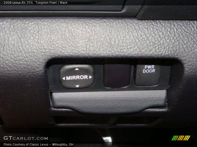 Tungsten Pearl / Black 2009 Lexus RX 350