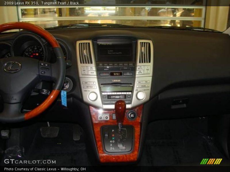 Tungsten Pearl / Black 2009 Lexus RX 350