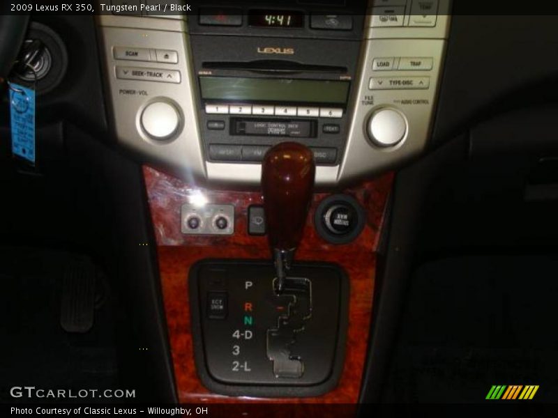 Tungsten Pearl / Black 2009 Lexus RX 350