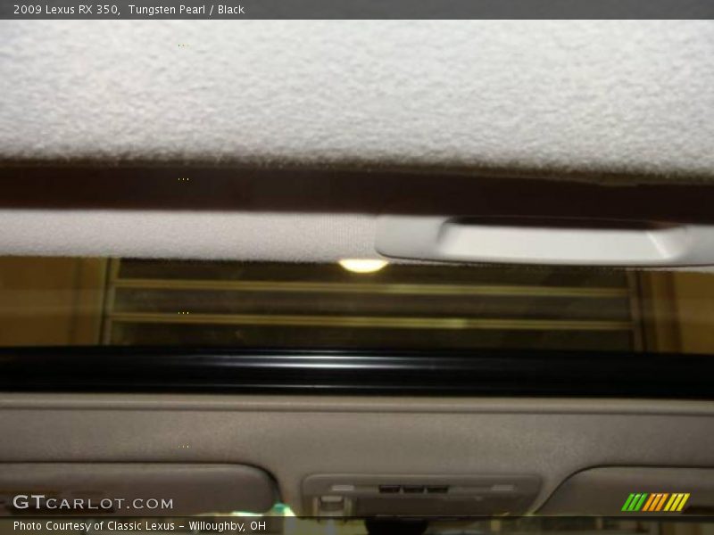 Tungsten Pearl / Black 2009 Lexus RX 350